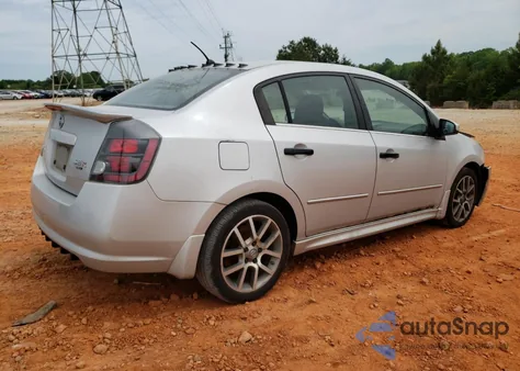 2008 Nissan Sentra Se-R from USA, damaged, VIN 3N1BB61E78L654768